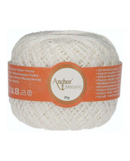 FILATO ANCHOR METALLIC (25 G.) COL 304 BIANCO