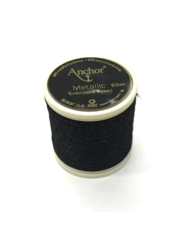 ANCHOR METALLIC (ROCCHETTO MT.50) COL 342 NERO