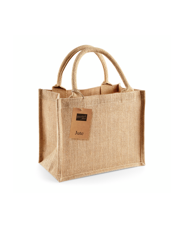 SHOPPER JUTA CM 26 X 22 X 14 COLORE NATURALE