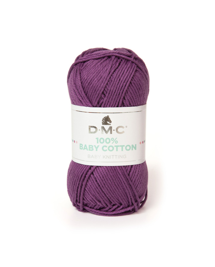 FILATO DMC BABY COTTON (GOM 50 G.) COL 756 VIOLA