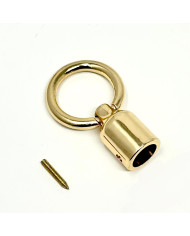 CHIUSURA PER MANICO IN METALLO MA201 ORO