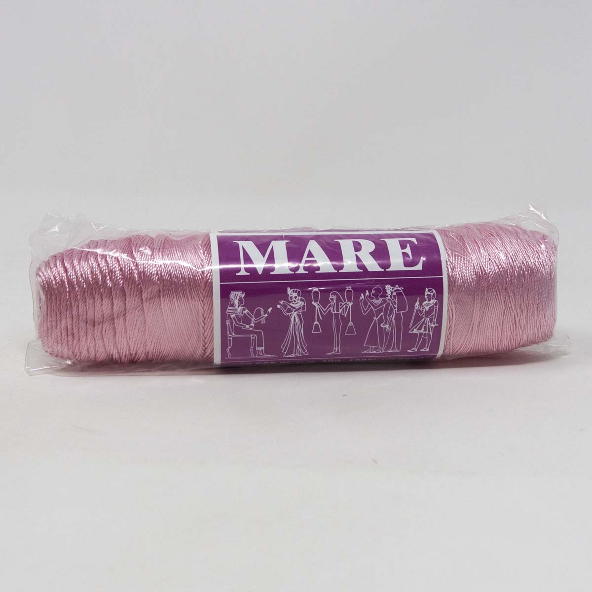 Gomitolo Di Rafia In Viscosa Naturale 200 Gr - 250 Mt, Colore Rosa, Uncinetto 4-4.5 Mm Per Borse, Cappelli E Accessori - copertina