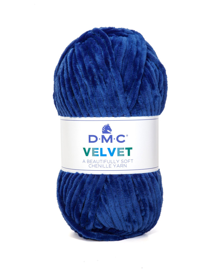 FILATO DMC VELVET 100 G COL 012 BLUETTE