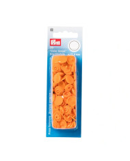 BOTTONI A PRESSIONE MM 12,4 (30 PZ) ARANCIO