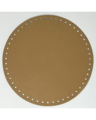 FONDO ROTONDO PER BORSA CM 23 MA127 CUOIO