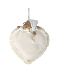 SOPRACULLA CUORE ORSO CM23X21 02 PANNA