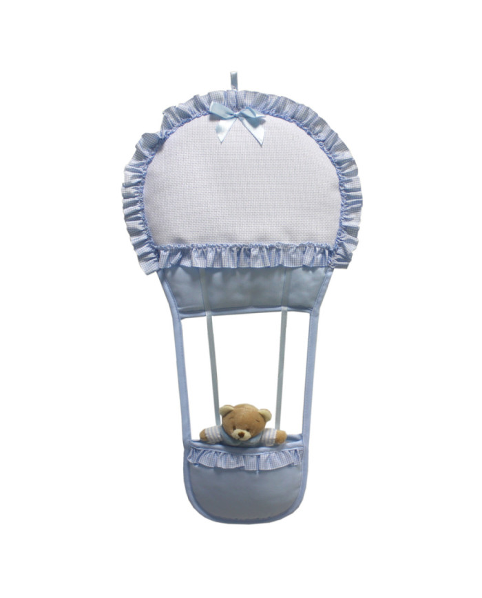 FIOCCO NASCITA BM MONGOLFIERA COL 07 AZZURRO