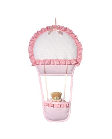 FIOCCO NASCITA BM MONGOLFIERA COL 05 ROSA