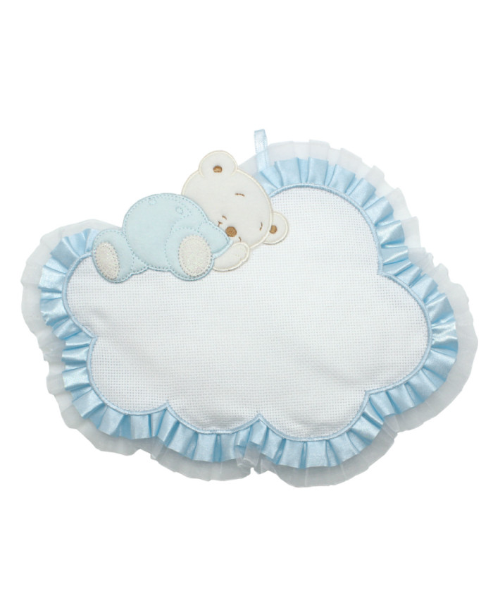 FIOCCO NASCITA BM NUVOLA COL 07 AZZURRO
