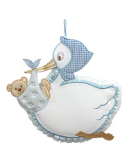 FIOCCO NASCITA BM CIGOGNA CM 25 X 35 COL 07 AZZURR