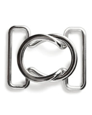 CLIP PER BIKINI ACCIAIO NIKELATO MM 25