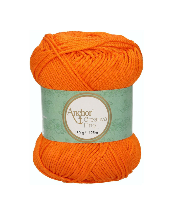FILATO ANCHOR CREATIVA FINO 50G. 281 ARANCIO