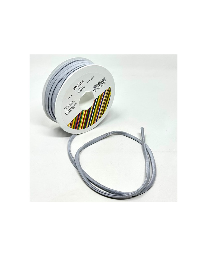 TUBETTO IBIZA MM 5 (20 M.) COL 210 GRIGIO CHIARO