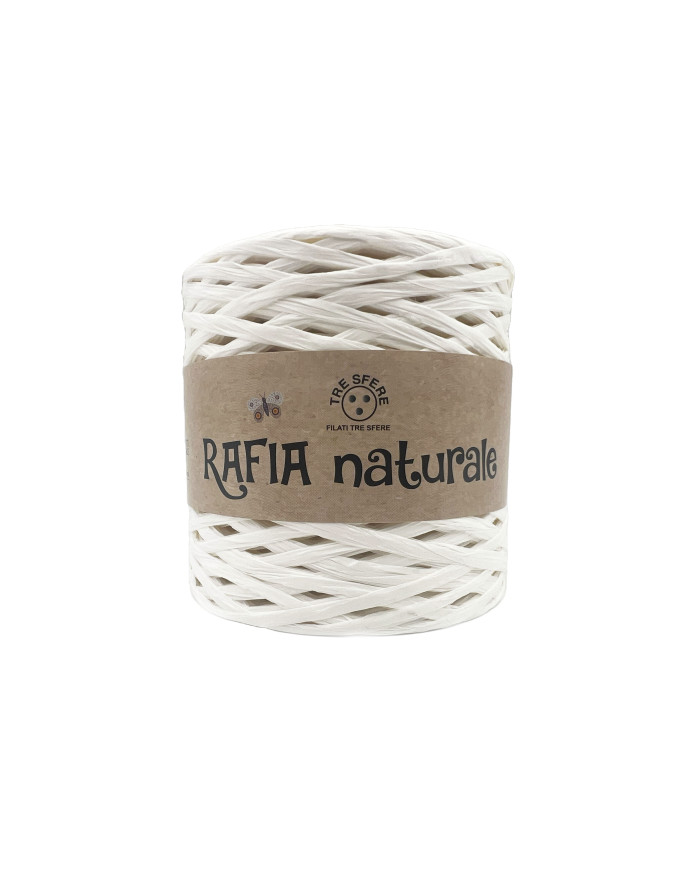 RAFIA NATURALE CF.230 GR.(BIANCO)