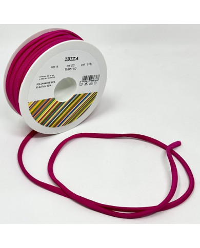 TUBETTO IBIZA MM 5 (20 M.) COL 3181 FUXIA