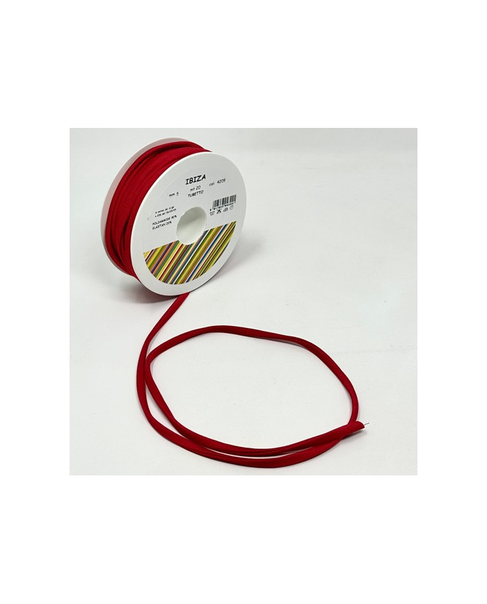 TUBETTO IBIZA MM 5 (20 M.) COL 4209 ROSSO SCURO