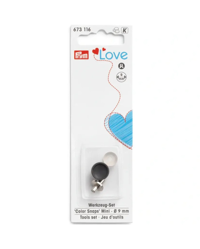 SET PUNZONI PER COLOR SNAPS MINI 9 MM