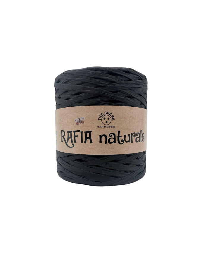 RAFIA NATURALE CF.230 GR.(ANTRACITE)