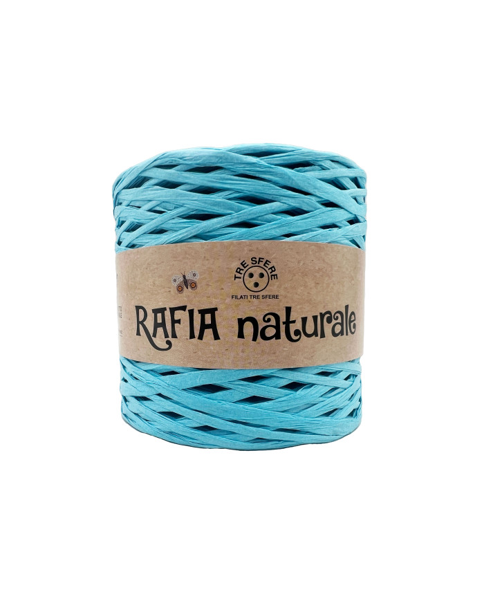 RAFIA NATURALE CF.230 GR.(TURCHESE)