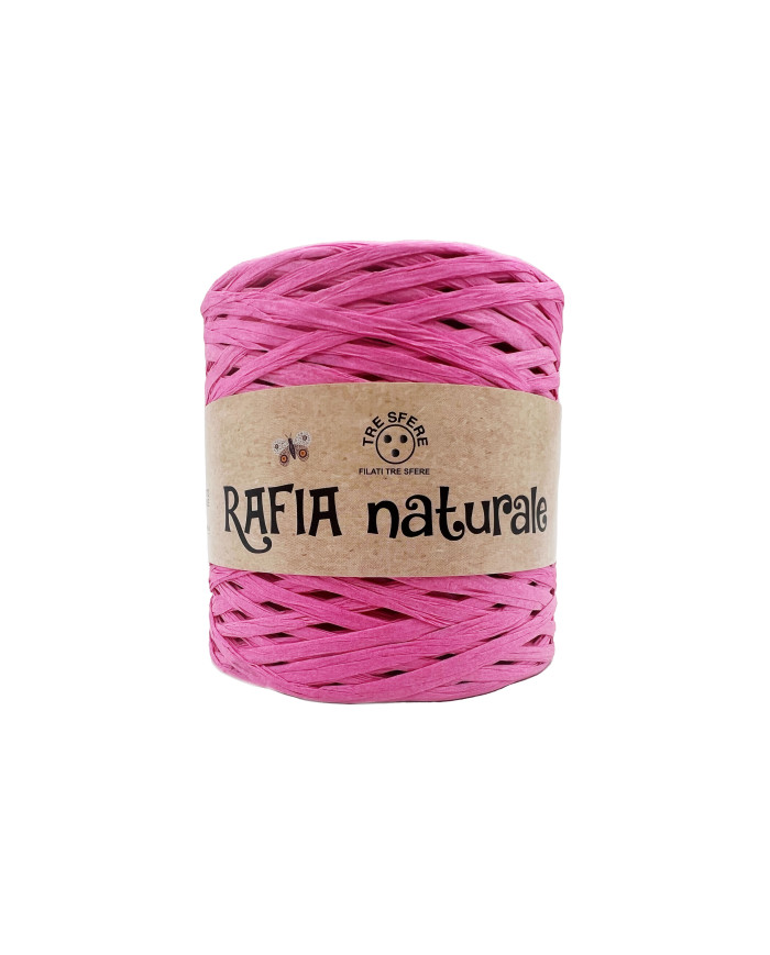 RAFIA NATURALE CF.230 GR.(FUCSIA)