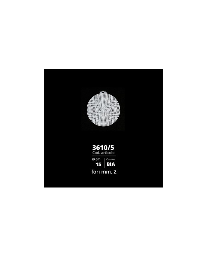 RETE PER BORSA CM 15,0 ROTONDA COL 2 B.CO