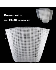 RETE PER BORSA CM 27 X 40 CONO COL 2 BIANCO