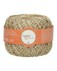 FILATO ANCHOR METALLIC (25 G.) COL 303 ORO MEDIO