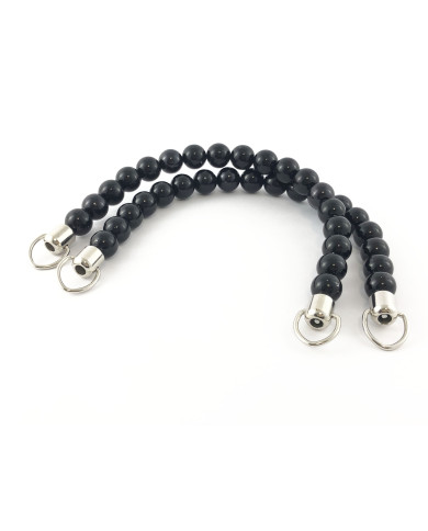 MANICI PER BORSE CM 17,0 PEARL COL 1 NERO