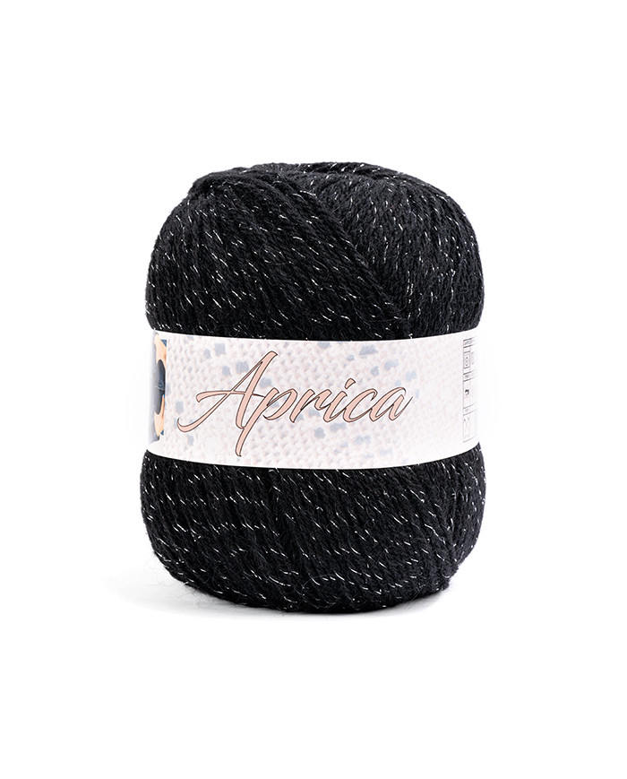 FILATO APRICA SILKE (GR. 150, 360 M.) 10 NERO