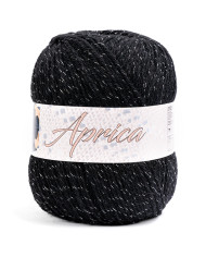 FILATO APRICA SILKE (GR. 150, 360 M.) 10 NERO