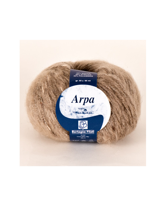 FILATO ARPA BERTAGNA (1 GOM 50 G.) 40 NOCCIOLA