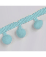 BORDURA POM PON COL 104 CELESTE CHIARO