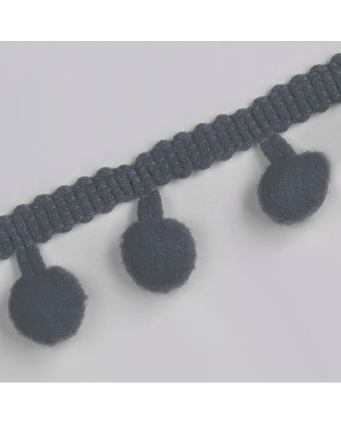 BORDURA POM PON COL 03 GRIGIO