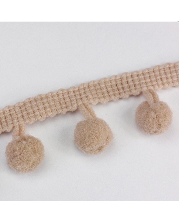 BORDURA POM PON COL 107 ROSA ANTICO