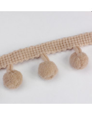 BORDURA POM PON COL 107 ROSA ANTICO