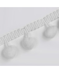 BORDURA POM PON COL 118 BIANCO