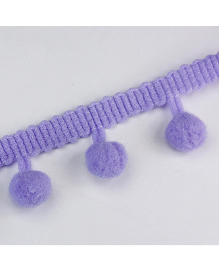 BORDURA POM PON COL 21 LILLA