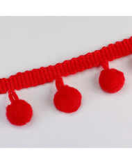 BORDURA POM PON COL 26 ROSSO