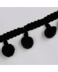 BORDURA POM PON COL 39 NERO