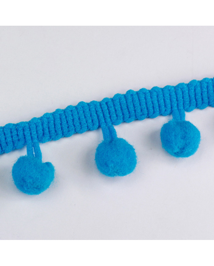 BORDURA POM PON COL 47 AZZURRO