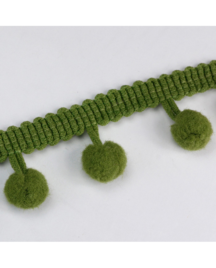 BORDURA POM PON COL 98 VERDE PRATO