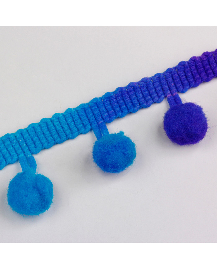 BORDURA POM PON COL MULTICOLOR