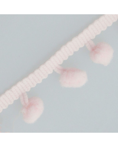 BORDURA POM PON COL 100 ROSA CHIARO