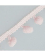 BORDURA POM PON COL 100 ROSA CHIARO