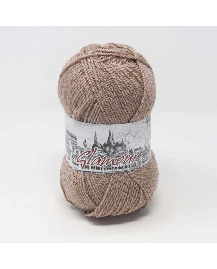 FILATO ISPE GLAMOUR (GOM X 100G.) COL 006 ROSA AN.