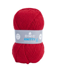 FILATO DMC KNITTY 6 100 GR. COL 698 ROSSO