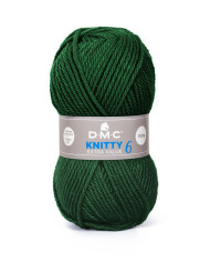 FILATO DMC KNITTY 6 100 GR. COL 839 VERDE