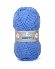 FILATO DMC KNITTY 6 100 GR. COL 969 AZZURRO