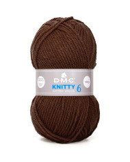 FILATO DMC KNITTY 6 100 GR. COL 947 MARRONE