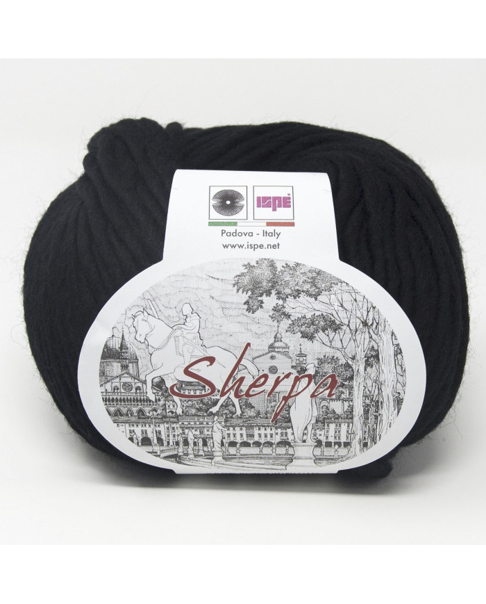 FILATO SHERPA ISPE GOM. 100GR COL 044 NERO